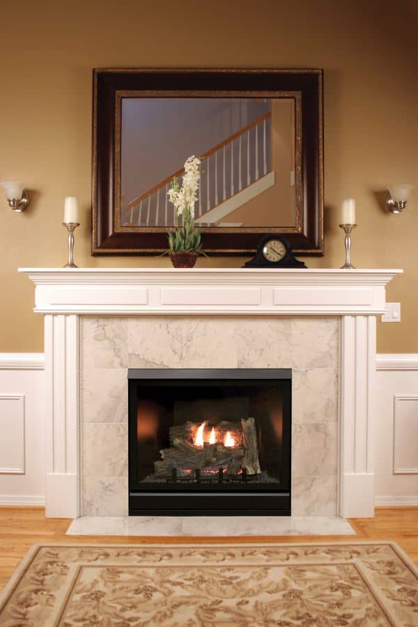 Tahoe Clean Face Contemporary DV Fireplace DVCC42BP72N - Natural