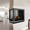 Tahoe Premium 36 Clean Face DV IP Peninsula Fireplace - Natural Gas