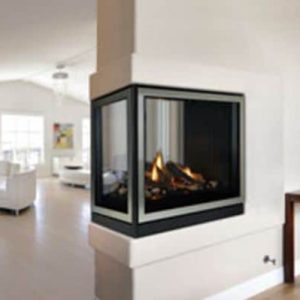 Tahoe Premium 36 Clean Face DV IP See-Through Fireplace - Natural Gas