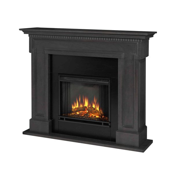 Thayer Electric Fireplace Gray by Real Flame 1