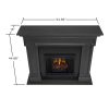 Thayer Electric Fireplace Gray by Real Flame 10