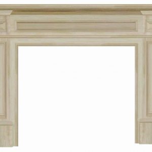 The Classique 50" Fireplace Mantel Unfinished