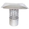 The Forever Cap CCSS8R 8-Inch Stainless Steel Slip in Round Chimney Cap