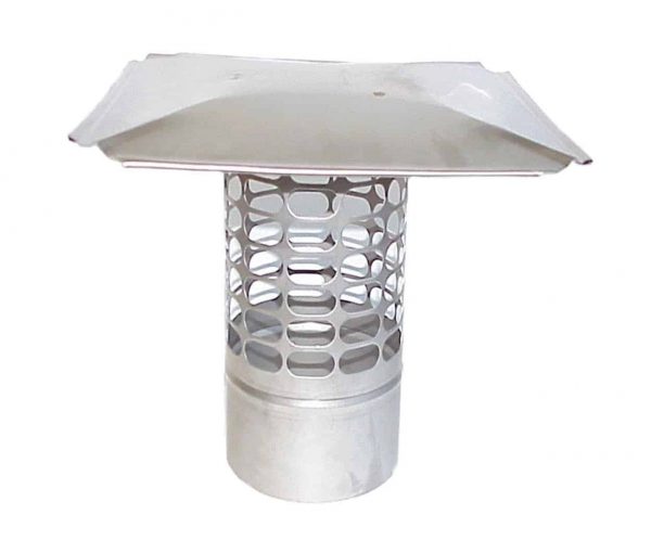 The Forever Cap CCSS8R 8-Inch Stainless Steel Slip in Round Chimney Cap