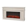 Torrey Electric Fireplace in Bone White by Real Flame 5