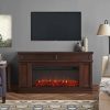 Torrey Electric Fireplace in Dark Walnut by Real Flame