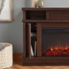 Torrey Electric Fireplace in Dark Walnut by Real Flame 8
