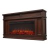 Torrey Electric Fireplace in Dark Walnut by Real Flame 9