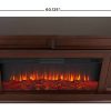 Torrey Electric Fireplace in Dark Walnut by Real Flame 10