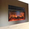 True Flame electric fireplace insert by Y Decor. 24" with front surround 5