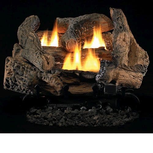 Tupelo 2 Vent Free 18" Gas Logs with Millivolt Control - NG