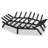 Uniflame 27 Inch Hex Shape Bar Grate for Outdoor Fireplaces 3