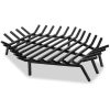 Uniflame 27 Inch Hex Shape Bar Grate for Outdoor Fireplaces 4