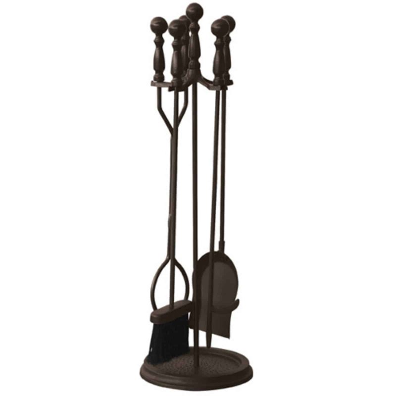 Uniflame 5-Piece Fireplace Tool Set