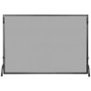 Uniflame Corporation Single Panel Wrought Iron Spargkguard Fireplace Screen