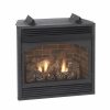 Vail 32" Thermostat Control Vent-Free Fireplace with Blower - LP