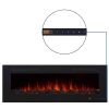 Valuxhome Armanni 60" 750W/1500W, Electric Fireplace Recessed Heater w/ Touch Screen Panel & Remote Control 9