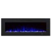 Valuxhome Armanni 60" 750W/1500W, Electric Fireplace Recessed Heater w/ Touch Screen Panel & Remote Control 13