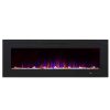 Valuxhome Armanni 60" 750W/1500W, Electric Fireplace Recessed Heater w/ Touch Screen Panel & Remote Control 14