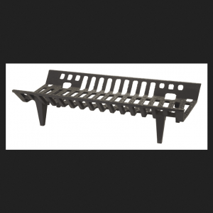 Vestal Painted Cast Iron Fireplace Grate Indoor and Outdoor