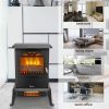 Voomwa Indoor Freestanding Electric Fireplace 8