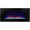 Warm House 48" Widescreen Wall-Mounted LED Fireplace with Customized Flame Patterns and Remote Control 3