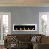 Warren 72" PRO Ventless Built In Wall Recessed Bio Ethanol Wall Mounted Fireplace Similar Electric Fireplace 10