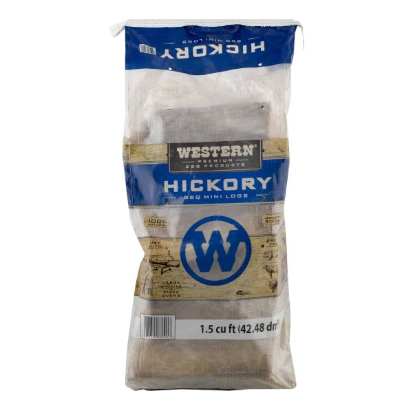 Western Premium BBQ Products Hickory BBQ Mini Logs