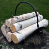 White Birch Log Set for Fireplace