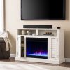 Wiltshire Color Changing Media Fireplace w/ Storage