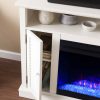 Wiltshire Color Changing Media Fireplace w/ Storage 24