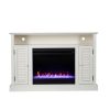 Wiltshire Color Changing Media Fireplace w/ Storage 21