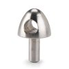 WoodRiver Stainless Steel Decorative Loop Cap Small 2