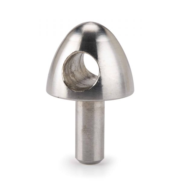 WoodRiver Stainless Steel Decorative Loop Cap Small 1