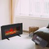 ZOKOP 36" 1400W Electric Wall Mounted Smokeless Ventless Fireplace Heater w/Remote Control 12