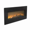 ZOKOP SF310-42AX 42 Inch 1400W Wall Hanging / Fireplace Single Color / Fake Wood / Heating Wire / With Small Remote Control Black 10