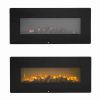 ZOKOP SF310-42AX 42 Inch 1400W Wall Hanging / Fireplace Single Color / Fake Wood / Heating Wire / With Small Remote Control Black 12