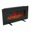ZOKOP SF311-36G 36 Inch 1400W Wall Hanging / Fireplace Single Color / Fake Wood / Heating Wire / With Small Remote Control Black 10