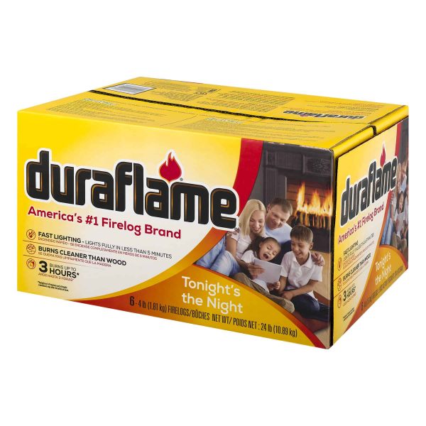 duraflame® 6pk 4lb 3-hr Firelog 2