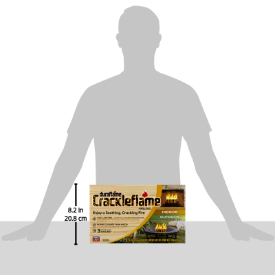 duraflame® Crackleflame® 4.5lb 3-hr Indoor/ Outdoor Firelog - 4-pack 4