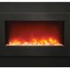 sierra flame linear electric fireplace